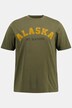 JP1880 T-Shirt, Halbarm, Vintage Look, Alaska Print, Rundhals, bis 8 XL