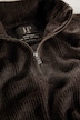 Pull camionneur# en maille de laine mélangée. Col montant et fermeture Éclair. Technologie FLEXNAMIC®. Disponible jusqu'à la taille 8 XL.