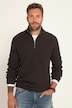 Pull camionneur# en maille de laine mélangée. Col montant et fermeture Éclair. Technologie FLEXNAMIC®. Disponible jusqu'à la taille 8 XL.