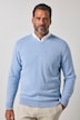 Pullover, CashmereTouch-Feinstrick, V-Ausschnitt, bis 8 XL