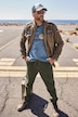 Pantalon en twill à enfiler FLEXNAMIC®, coupe Modern Fit, grandes poches - jusqu'au 8 XL