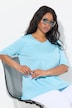T-shirt dal taglio svasato con scollo a V e mezze maniche