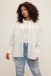 Hemdbluse, oversized, Hemdkragen, Langarm