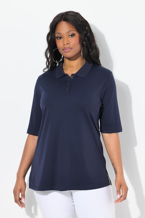 Maglia polo dalla vestibilità classica in cotone Pima con mezze maniche