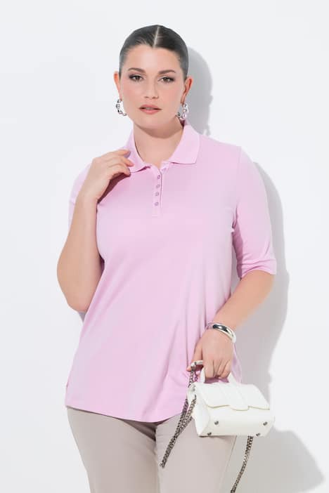 Poloshirt, Classic, Pima Cotton, Polokragen, Halbarm