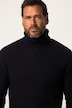Pull à col roulé en maille texturée