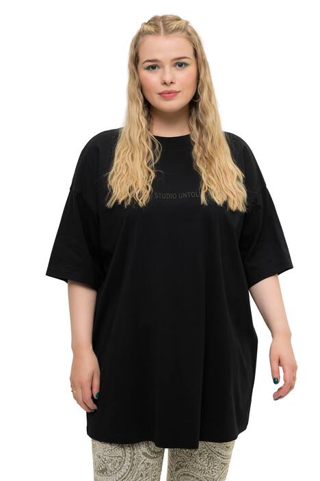 Tričko, oversize, Studio Untold, kulatý výstřih, krátké rukávy