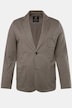 Sweat jacket, slub, lapel, patch pockets