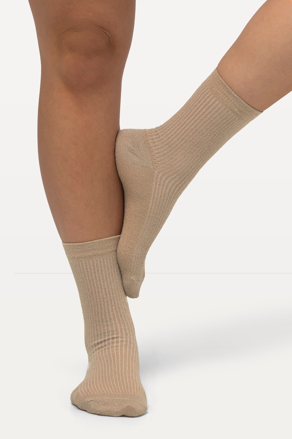 Große Größen Strümpfe, Damen, orange, Größe: 39-42, Baumwolle/Synthetische Fasern, Ulla Popken