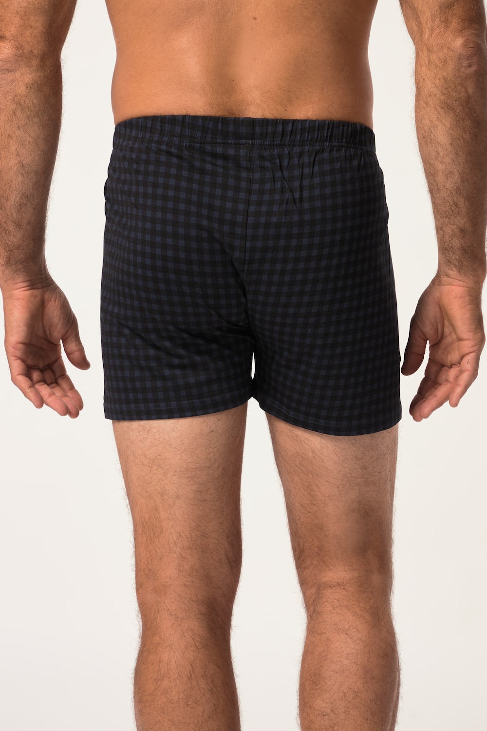 Stora storlekar Boxershorts, Her, blå, storlek: XXL, Bomull, JP1880