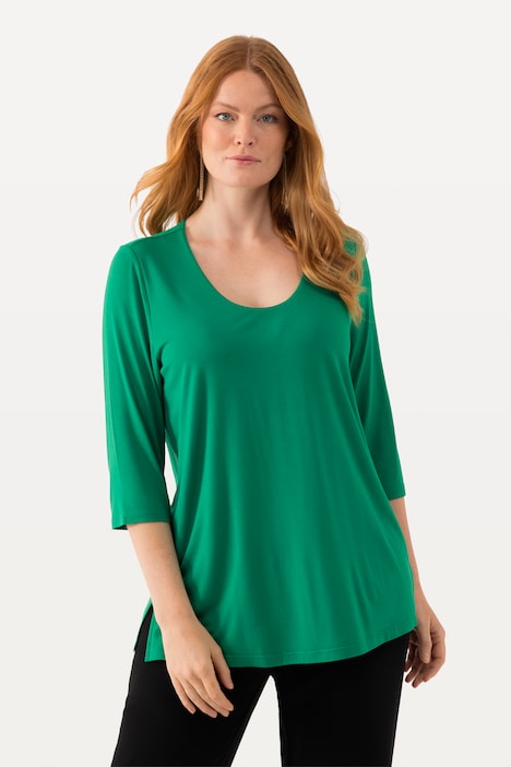 Round Neck Slinky Top | T-Shirts | Knit Tops & Tees