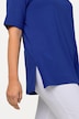 T-Shirt, vorne doppellagig, V-Ausschnitt, Halbarm