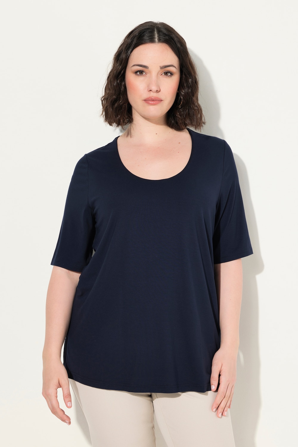 Große Größen T-Shirt, Damen, blau, Größe: 58/60, Viskose, Ulla Popken