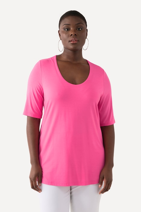 Layered Short Sleeve A-Line Tee