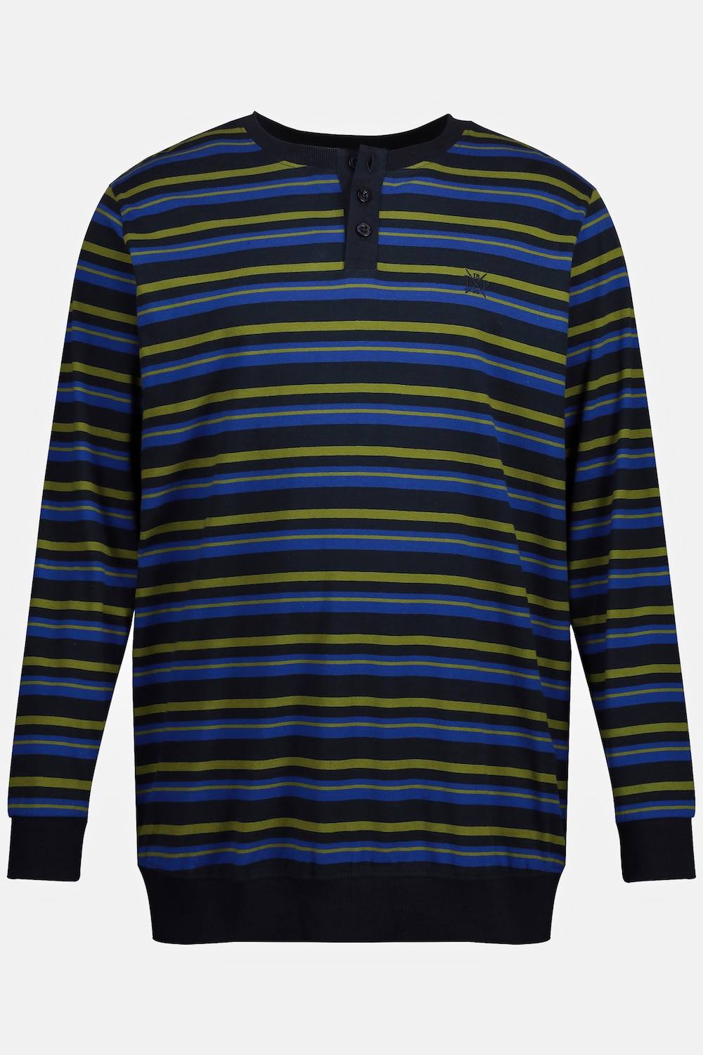 Grote Maten Pyjama, Heren, blauw, Maat: 4XL, Katoen, JP1880