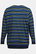 Soveantrekk, magepassform, hjemmeklær, todelt sett, langermet skjorte med striper rundt, lang bukse, opptil 8XL