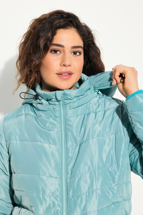 JBC Women's Quilted Water Repellent Winter Jacket / Coat – Diamond Stitching, Zip, Sizes 10-24