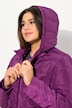 HYPRAR Steppjacke, Kapuze, wasserabweisend