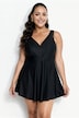 Sweetheart Neckline Fringe Detail Underwire Swim Dress