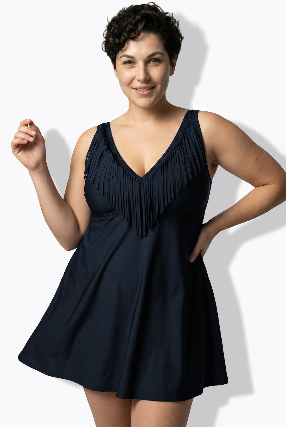 Badekleid, Herzausschnitt, Softcups, recycelt