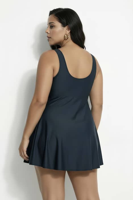 Badekleid, Herzausschnitt, Bügel, Softcups, recycelt