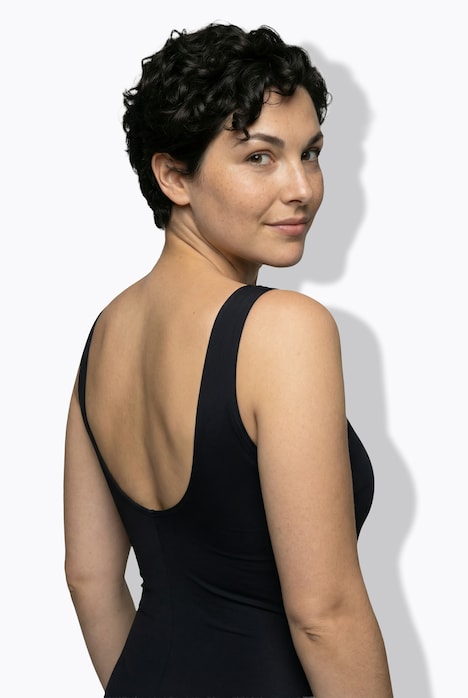 Badeanzug, Streifen, ohne Softcups, Unterbrustband