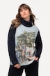 Pullover, Landschaft,  Rollkragen, Langarm