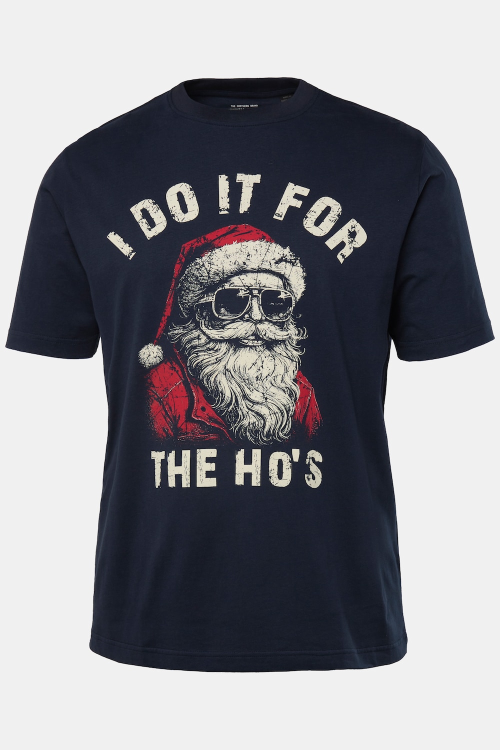 JP 1880 T-Shirt, Halbarm, X-Mas Print, Rundhals, bis 8 XL