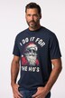 JP 1880 T-Shirt, Halbarm, X-Mas Print, Rundhals, bis 8 XL