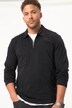 STHUGE poloskjorte, OEKO-TEX, lange ermer, kontrast-polokrage, opptil 8XL