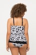NYC Letter Print Elastic Hem Tankini Set