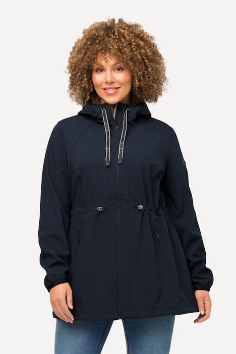 Giacca leggera HYPRAR in softshell con cappuccio e tasche con zip
