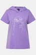 OEKO-TEX seal print hoodie