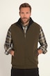 Sweatvest, OEKO-TEX, teddyfôr, ståkrage, opptil 8XL
