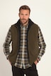 Sweatvest, OEKO-TEX, teddyfôr, ståkrage, opptil 8XL