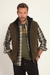 Sweatvest, OEKO-TEX, teddyfôr, ståkrage, opptil 8XL