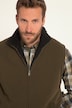 Sweatvest, OEKO-TEX, teddyfôr, ståkrage, opptil 8XL