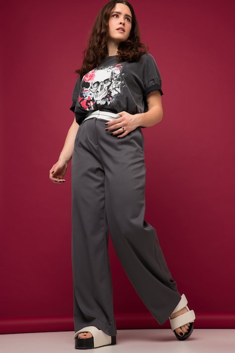 Pleated Stretch-Fit Pants | Marlene Fit | Pants