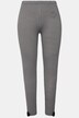Leggings con pied-de-poule e ricami