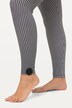 Leggings con pied-de-poule e ricami