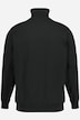 Pull en molleton, col camionneur zippé et poche kangourou - jusqu'au 8 XL