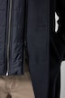 Manteau en laine mélangée, avec insert matelassé et col à revers. Jusqu'au 8 XL.
