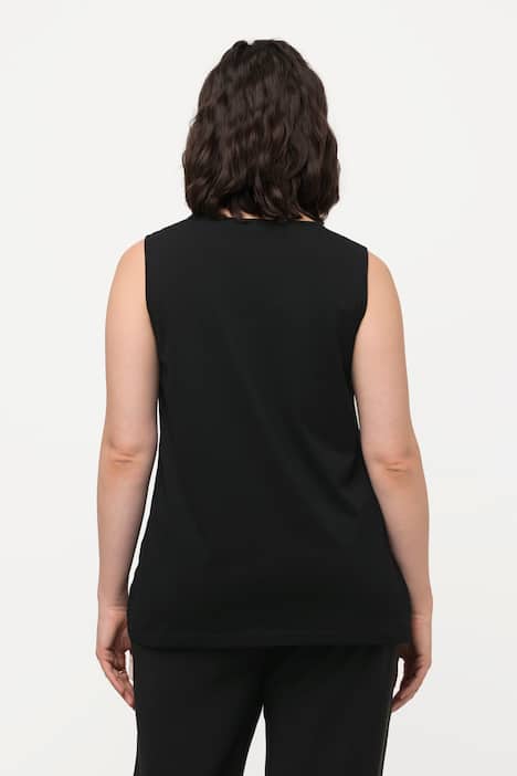 LARACE Damen Tanktop Mit Knopfleiste - Lockeres Tunika Shirt