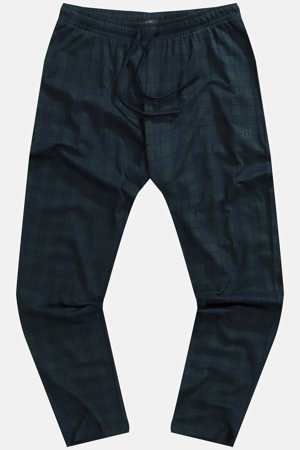 grandes tailles pantalon de pyjama homewear, hommes, gris, taille: 4xl, coton, jp1880