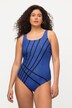 Denim Look One Piece Swimsuit