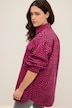 Hemdjacke, oversized, Karo, Hemdkragen, Langarm