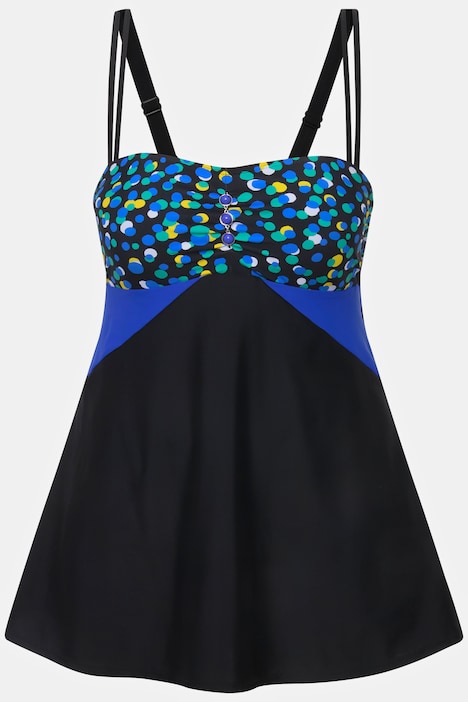 Dot Print One-Piece Swim Dress | Swimsuits | Swimwear