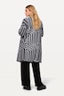 Cardigan, grafisch patroon, V-hals, lange mouw
