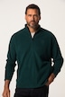 Fleece jacket, ultra-light, stand-up collar, zip