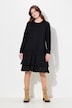 Eco Cotton Tiered Lace Flounce Dress